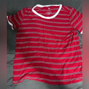 Red Stripe Tee